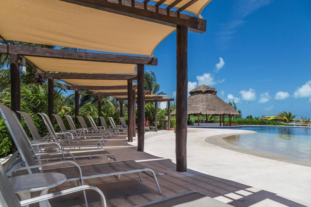 Reef Beachfront 3Bdr Apartment By Casa Paraiso Cancún Exteriér fotografie